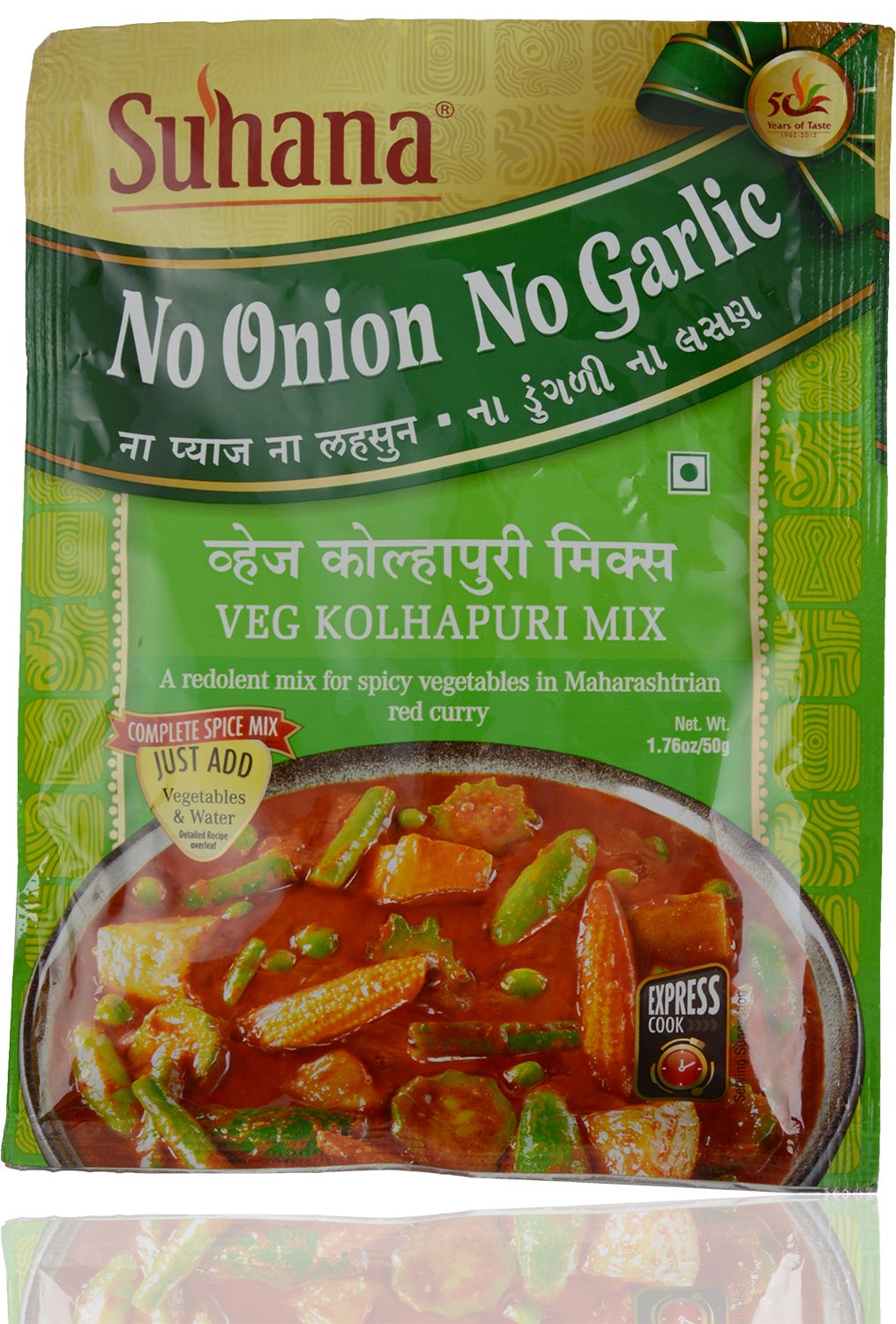 Suhana Veg Kolhapuri (NONG) Spice Mix 50g Pouch