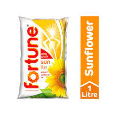 Fortune Sunlite Refined Sunflower Oil 1L