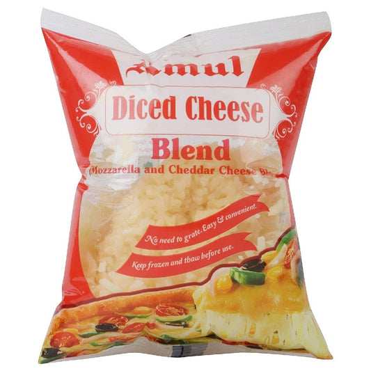 AMUL DICED CHEESE BLEND - 1kg