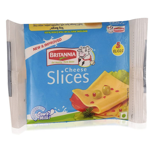 Britannia Cheese Slices  - 100 gm