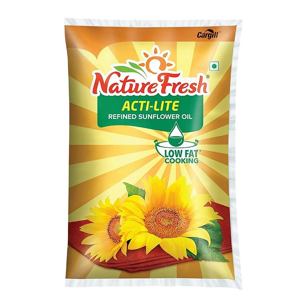 Nature Fresh Acti Lite Refined Sunflower Oil (Pouch) - 1 L