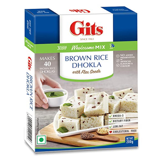 GITS - Brown Rice Dhokla