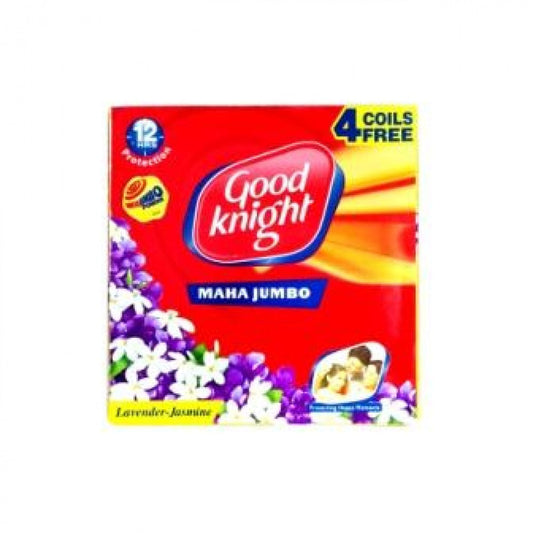 Good Knight Maha Jumbo Coil - 12hrs Lavender-Jasmine - 1 Pack