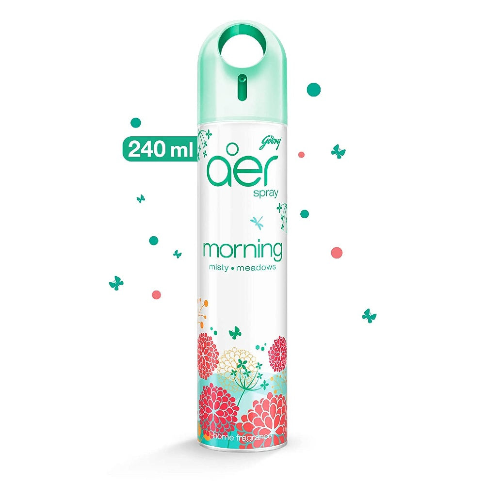 Godrej Aer Spray (Home) - Morning Misty Meadows  - 240 ml