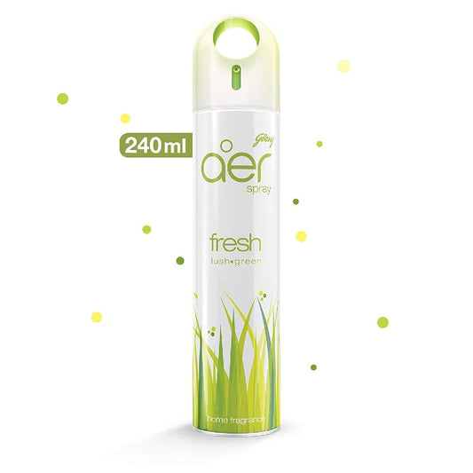 Godrej Aer Spray (Home) - Fresh Lush Green - 240 ml