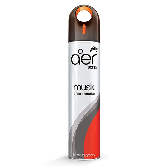 Godrej Aer Spray (Home) - Musk After Smoke - 240 ml