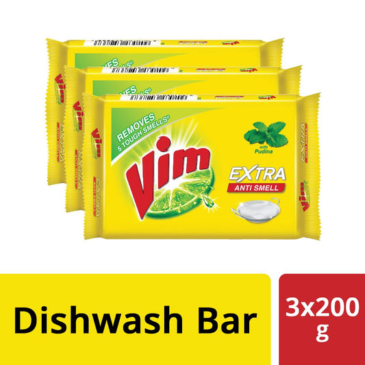 VIM ANTI SMELL - DISHWAH SOAP (Pack of 3)