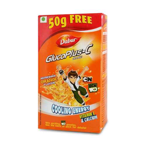 Dabur Plus Glucose C Orange - Box