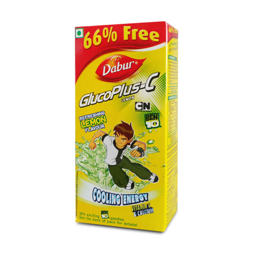 Dabur Plus Glucose C Lemon - Box