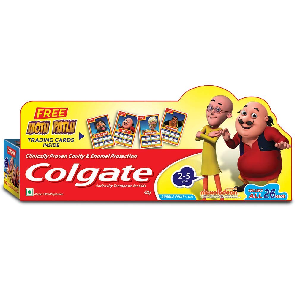 Colgate Kids 2-5 Regimen TP Pack - Bubble Fruit - 40gm