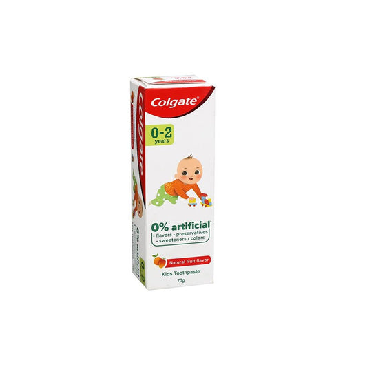 Colgate Kids 0-2 Natural Fruit Flavor TP - 70gm