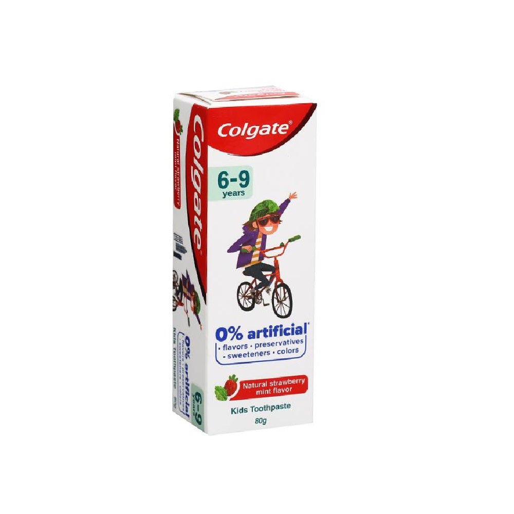 Colgate Kids 6-9 Natural Strawberry Mint Flavor TP - 80gm