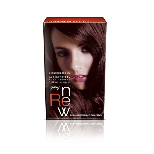 Godrej Renew Creme Hair Colour - Cinnamon Red - 20 ml