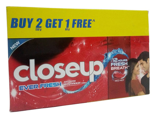 CLOSEUP RED TP - TUBE B2G1 FREE