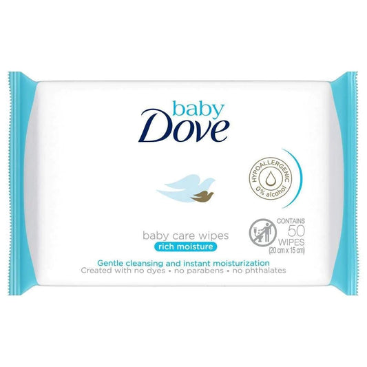 DOVE RICH MOISTURE BABY CARE WIPES