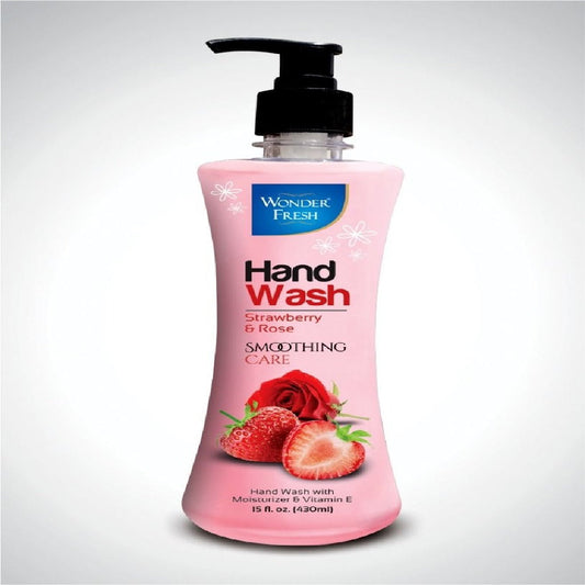 WF Hand Wash -  Strawberry & Lilly - 430 ml