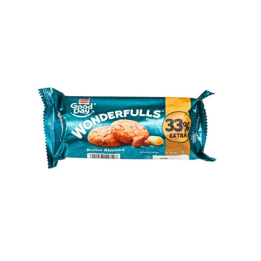 Good-Day Wonderfulls Cookies - Butter Almond - Pack of Rs.25