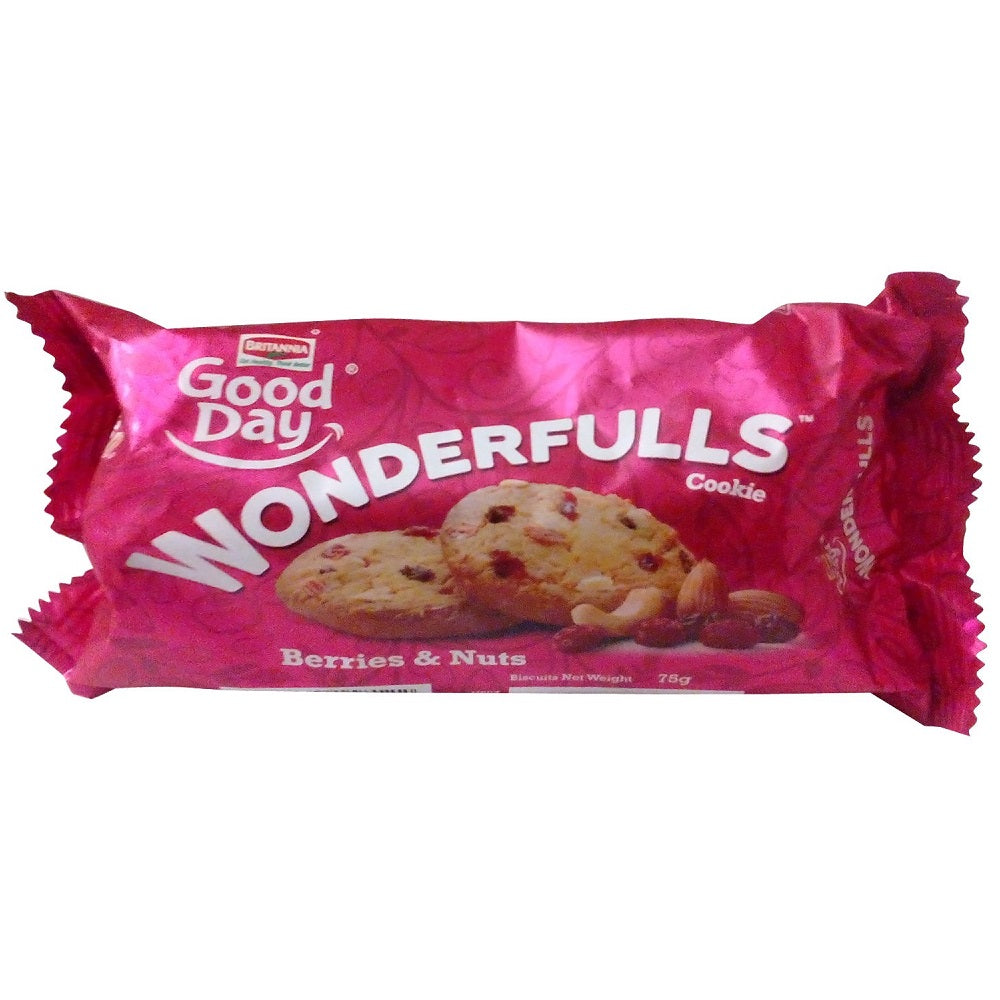 Good-Day Wonderfulls Cookies - Berries & Nuts  - Pack of Rs.25