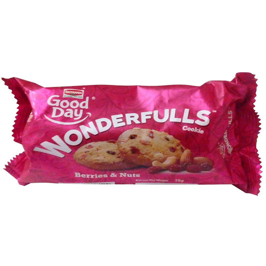 Good-Day Wonderfulls Cookies - Berries & Nuts  - Pack of Rs.25