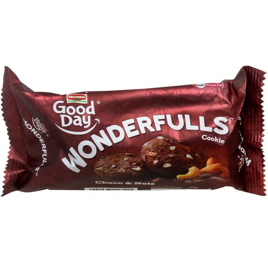 Good-Day Wonderfulls Cookies - Choco & Nuts  - Pack of Rs.25