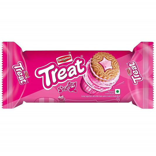 Britannia Treat - Stawberry  - Pack of Rs.30