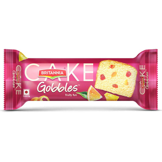 Britannia Cake Gobbles - Fruit - Pack of Rs.15