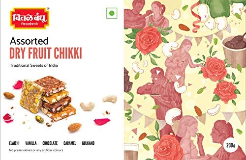 Chitale - Assorted Dryfruits Chikki - 200 gm