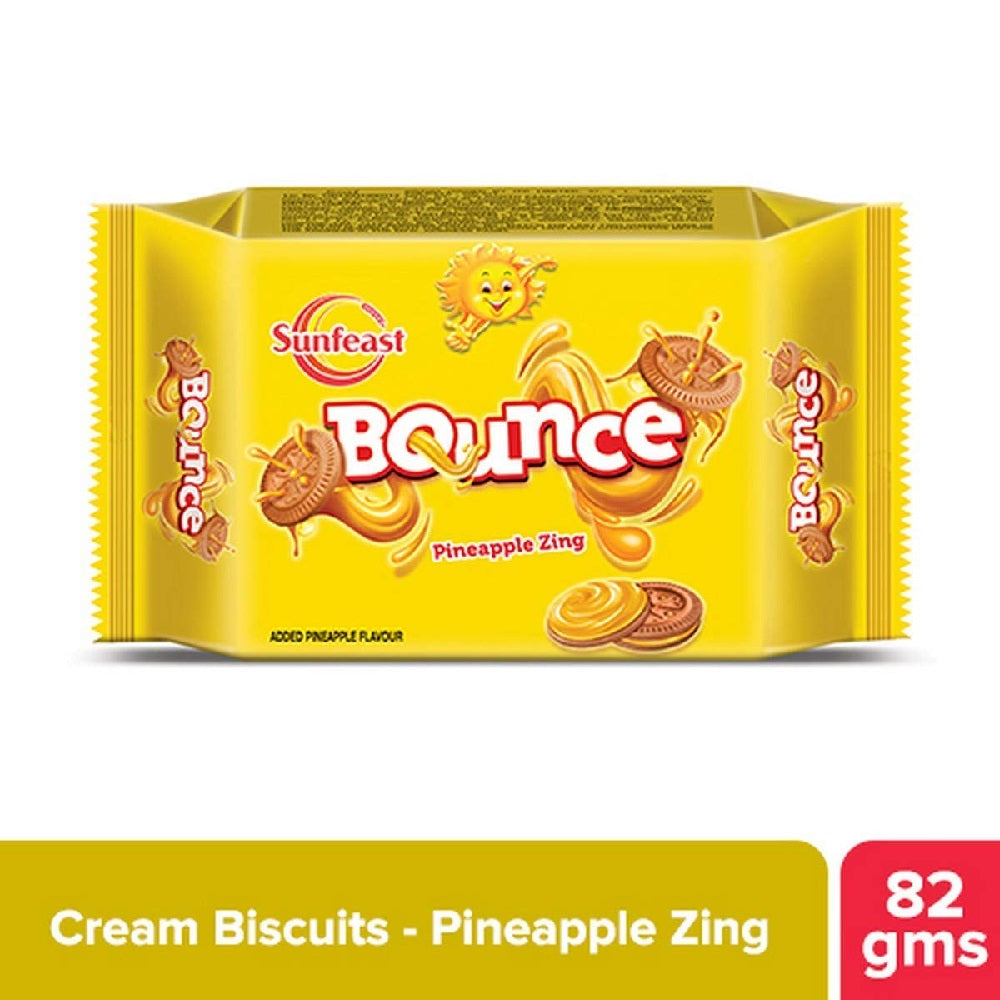 Sunfeast Bounce - Pineapple Zing  - 52 gm