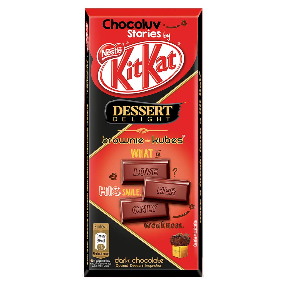 KIT KAT - Dessert Delight Browne-Kubes