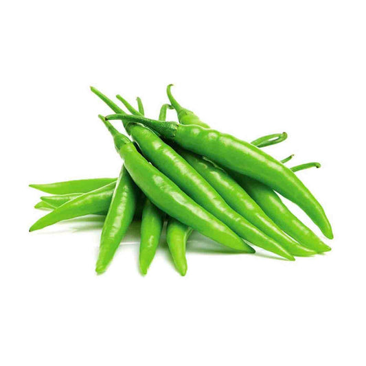 Green chilli / Hirvi mirchi Non Spicy - 250 gms