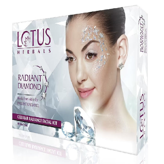 Lotus Herbals Radiant Diamond Facial Kit - 37 gm
